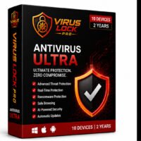 VIRUS LOCK PRO Antivirus Ultra (10 Devices / 2 Years)
