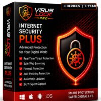 VIRUS LOCK PRO Internet Security Plus (3 Devices / 1 Year)